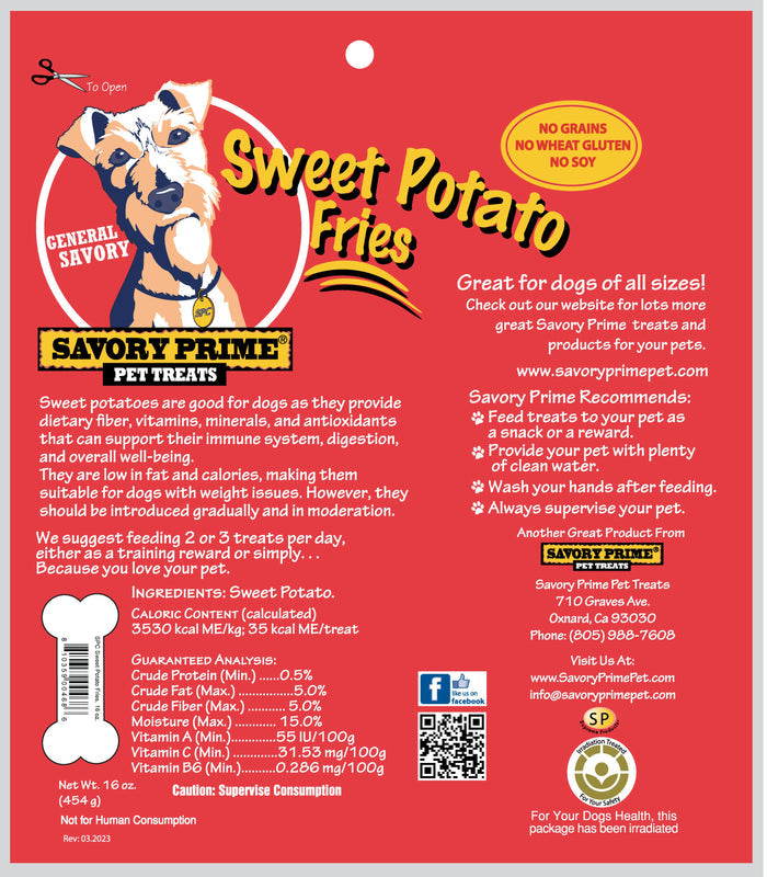Savory Prime Sweet Potato Fries