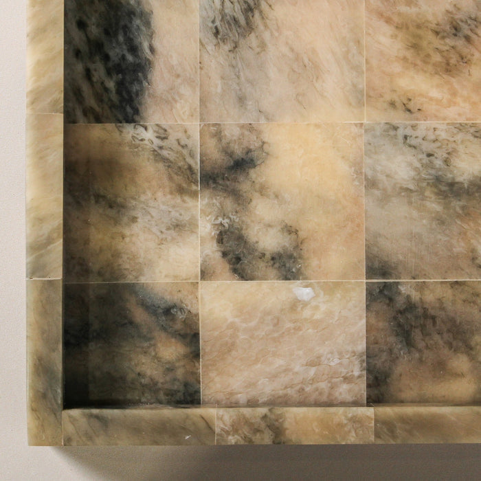 Sepia Horn & Resin Tray - Few and Far - Decorative Trays