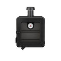 Pit Boss Side Smoker Attachment. Black smoker. Glass door.