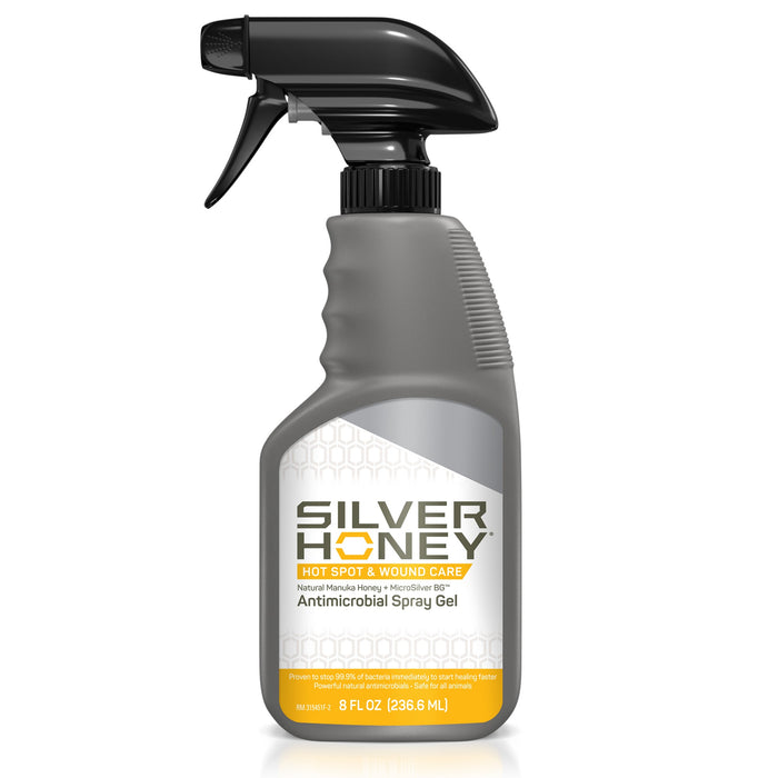 Silver Honey® Hot Spot & Wound Care Spray Gel 8 fl oz Spray Bottle