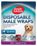 Simple Solution Wraps Male 12 pack