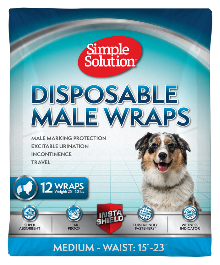 Simple Solution Wraps Male 12 pack