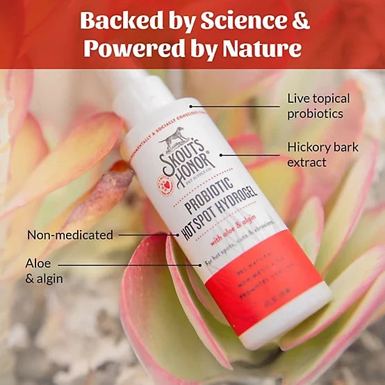 Skout's Honor Probiotic Hot Spot Hydrogel, 4 oz.