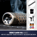 Pit Boss Grills Smoke Flavor Fuel Bundle, featuring accessories like a smoke tube, flavor wood chunks, and seasoning rubs.