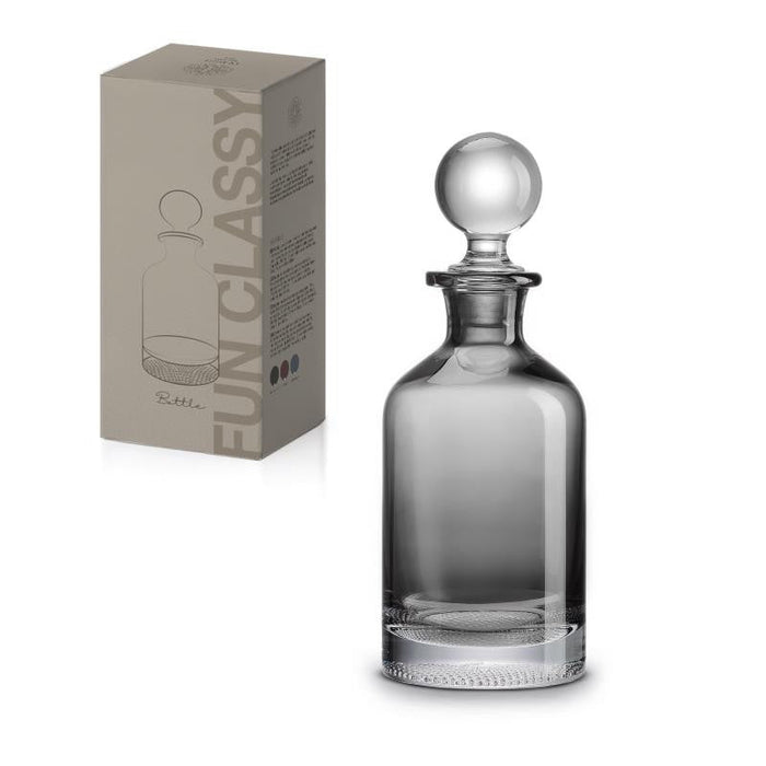 SMOKE GREY KARAFE 840ML, STIKLS