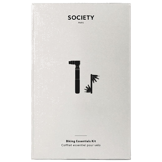 This Society Paris Stainless Steel Black Biking Essentials Kit can be gift wrapped.