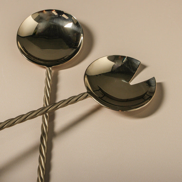 Spindle Salad Servers