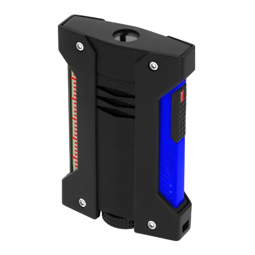 This Défi Extrême Matte Neon Blue Lighter by S.T. Dupont is suitable for extreme temperatures, hence the name.