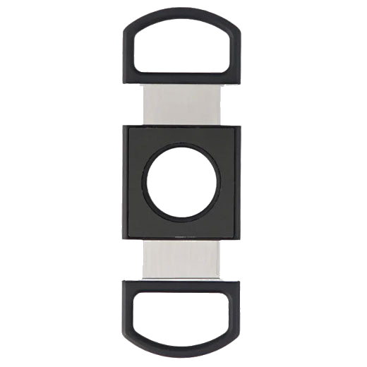 This S.T. Dupont Paris Matt Black Cigar Cutter is crafted out of lacquer.