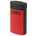 This Matt Black & Red Megajet Lighter is designed by S.T. Dupont Paris.