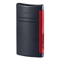 S.T. Dupont Maxijet Lighter, Jet Flame, In Black and Red.