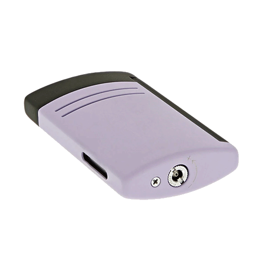 This Maxijet Matte Black & Lilac Lighter by S. T. Dupont is from the new velvet range and also comes in other sizes.
