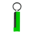 This S.T. Dupont Neon Green Cigar Cutter Keyring has a thin edge in contrasting matte black with the brand name engraved onto it.