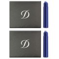 Royal Blue Ink Cartridges, designed by S.T. Dupont Paris.