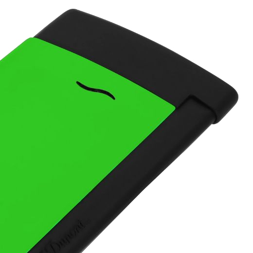 This S.T. Dupont Slim 7 Neon Green Lighter is the world's slimmest lighter with a lightweight feel so it's easy to carry.