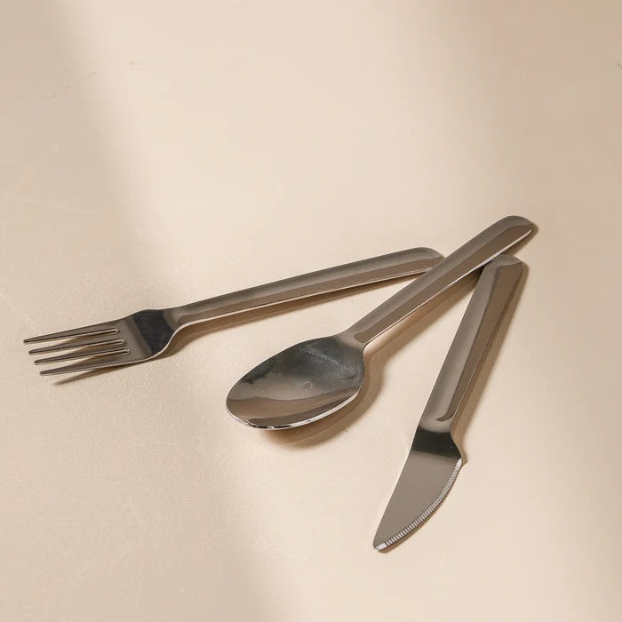 Stainless Steel Utensil Set - Blush