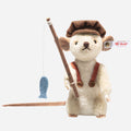 The Steiff 12 cm Limited Edition Beige Huckleberry Finn Mouse by Steiff.