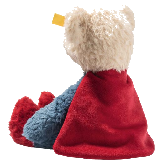The 29cm, Superman Teddy Bear is made from cuddly plush polyester.