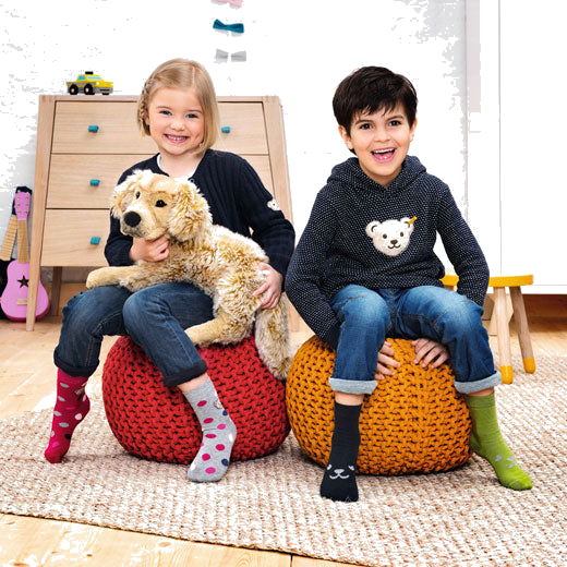 Steiff's Andor the Golden Retriever is perfect for all ages.