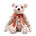This Steiff British Collectors' 2024 Teddy Bear comes complete with an orange bow and is 5-way jointed.