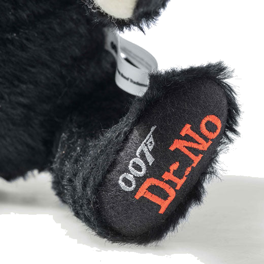 Steiff's James Bond Dr. No the Musical Teddy Bear  is made from the finest mohair.