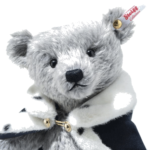 Steiff's King Charles Long to Reign Over Us Teddy Bear Is Available For Pre Order.