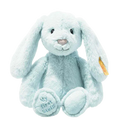 This Light Blue My First Steiff Hoppie Rabbit is perfect for little girls and boys.
