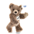 This Mini Dark Brown Teddy Bear has been designed by Steiff.