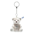 This Mini Lilac Mohair Teddy Bear Keyring by Steiff is perfect for attaching to your bag or keeping your keys safely together.