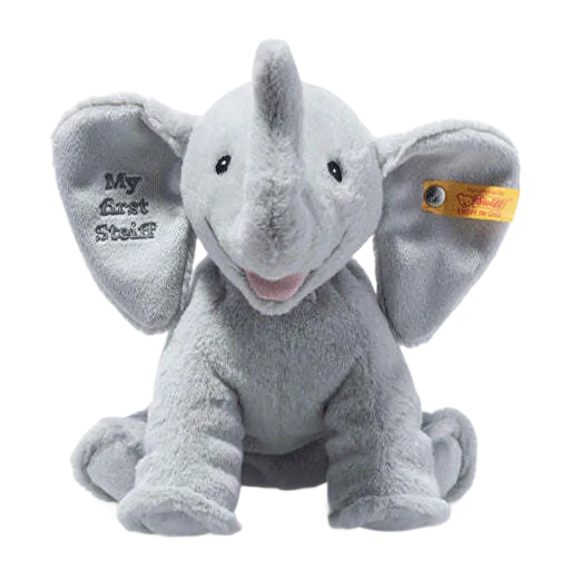 This My First Steiff Ellie the Elephant is made by Steiff.