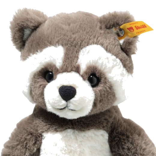 Safety eyes of the Pedro Racoon in Brown 23 cm.