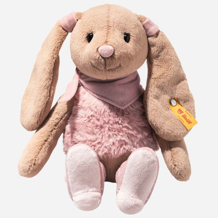 The Pink Cowgirl Hoppie Rabbit 32 cm sitting.