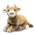 Steiff's Resi the Calf, 32 cm Brown is made out of polyester with a soft plush.