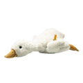 This Soft Cuddly Friends Gilda the Goose, 47cm by Steiff is made of soft plush in white and golden yellow.