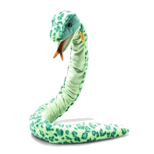 Steiff's Soft Cuddly Friends Gin the Snake, 130 cm is the perfect companion for a little one and is perfect for snuggling with.