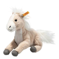 This Soft Cuddly Friends Gola the Dangling Horse is designed by Steiff.