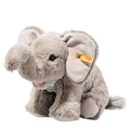 This Teddies for Tomorrow Edie the Elephant is designed by Steiff.