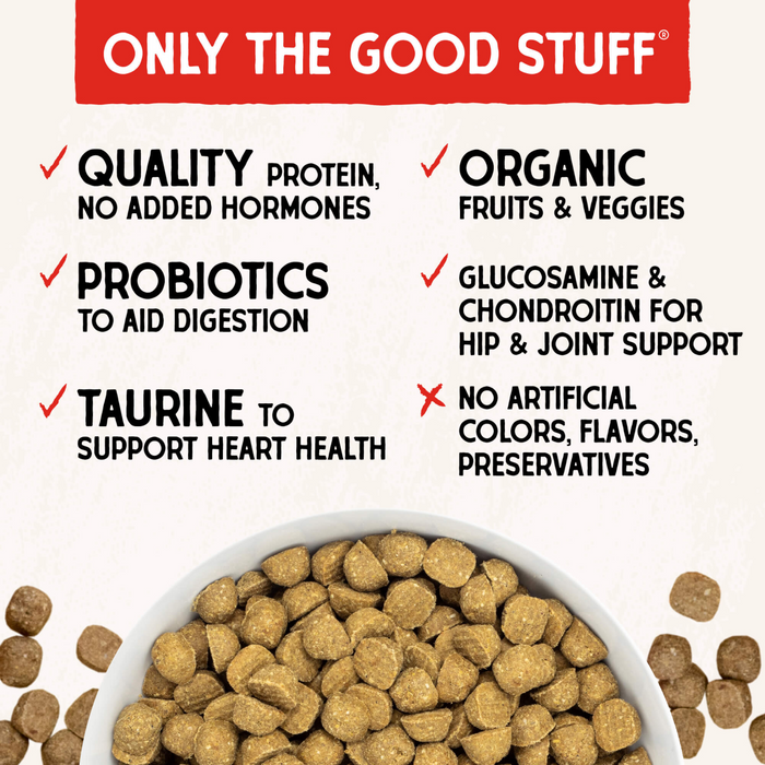 Stella & Chewy's Baked Kibble for Dogs - Raw Coated Cage-Free Chicken Recipe - 3.5 lb. Bag