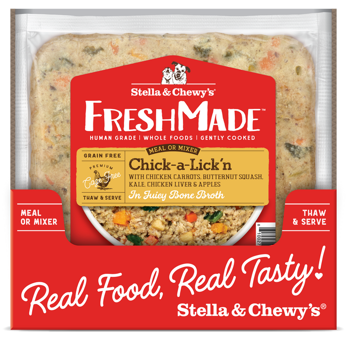 Stella & Chewy's Fresh Made Gently Cooked Dog Food Chick-a-Lick'n - 16 oz.