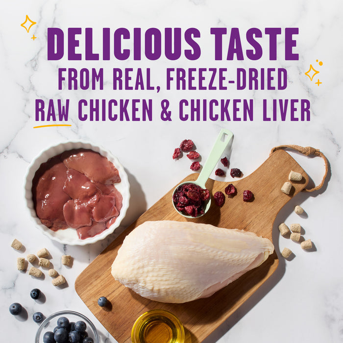 Stella & Chewy's Meowfulls Freeze Dried Cat Treats Chicken & Chicken Liver Recipe - 1.5oz