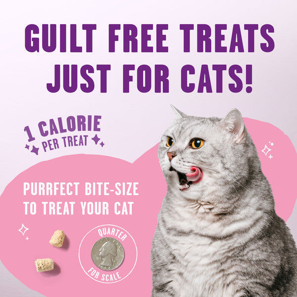 Stella & Chewy's Meowfulls Freeze Dried Cat Treats Whitefish & Salmon Recipe - 1.5oz