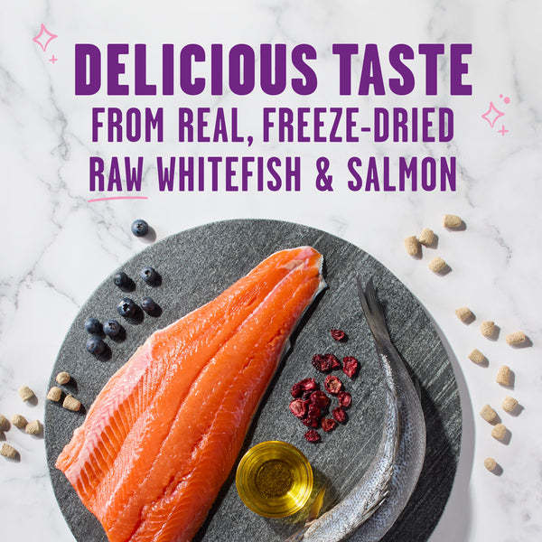 Stella & Chewy's Meowfulls Freeze Dried Cat Treats Whitefish & Salmon Recipe - 1.5oz