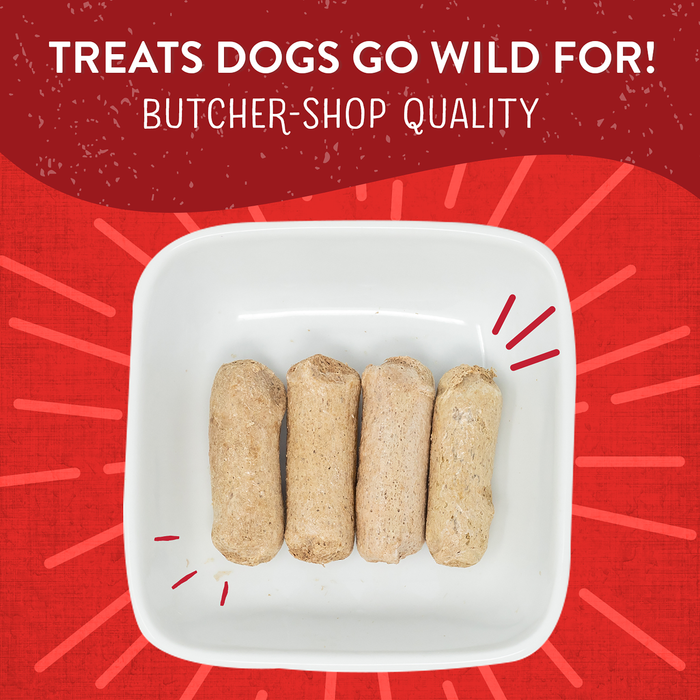 Stella & Chewy's Treats for Dogs - Wild Weenies Bac'n Me Crazy Recipe - 3 oz. Bag