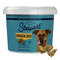 Stewart Chicken Liver Single Ingredient Freeze-Dried Dog Treats 16.8 oz Tub