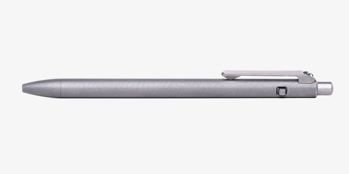 Stonewashed Titanium Slim Side Click Pen