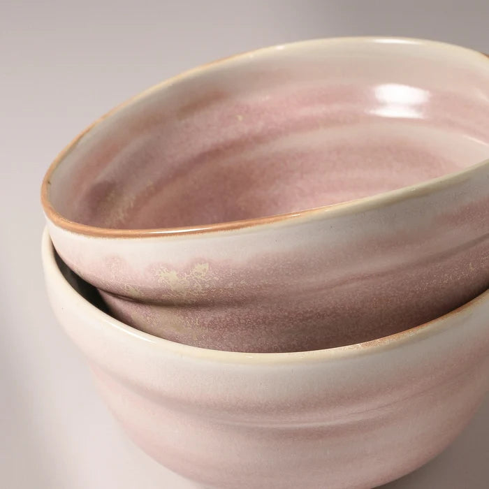 Suiki Breakfast Bowl - Dusty Pink - Few and Far - Dinnerware