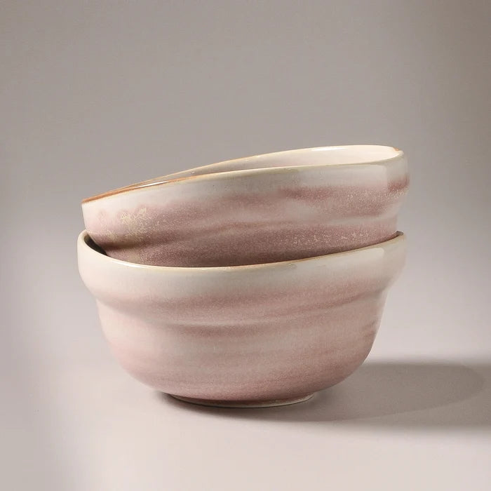 Suiki Breakfast Bowl - Dusty Pink - Few and Far - Dinnerware