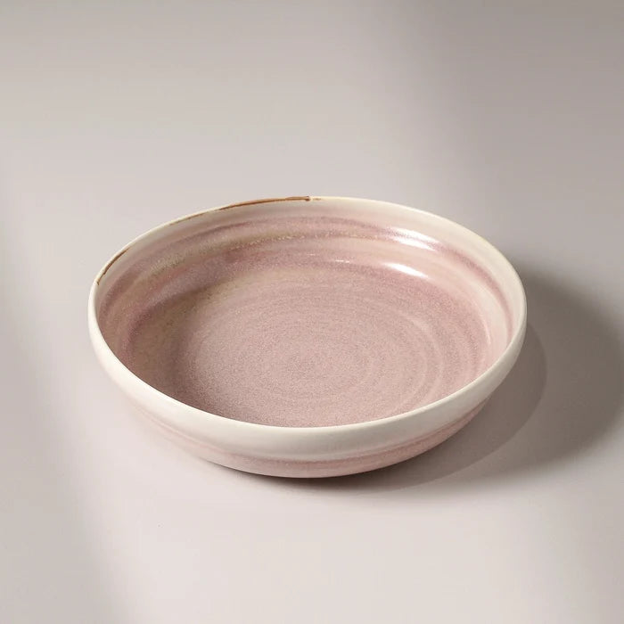 Suiki Deep Side Plate - Dusty Pink - Few and Far - Dinnerware
