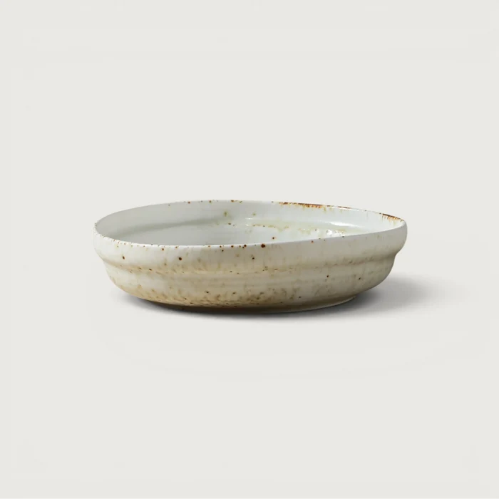 Suiki Deep Side Plate White
