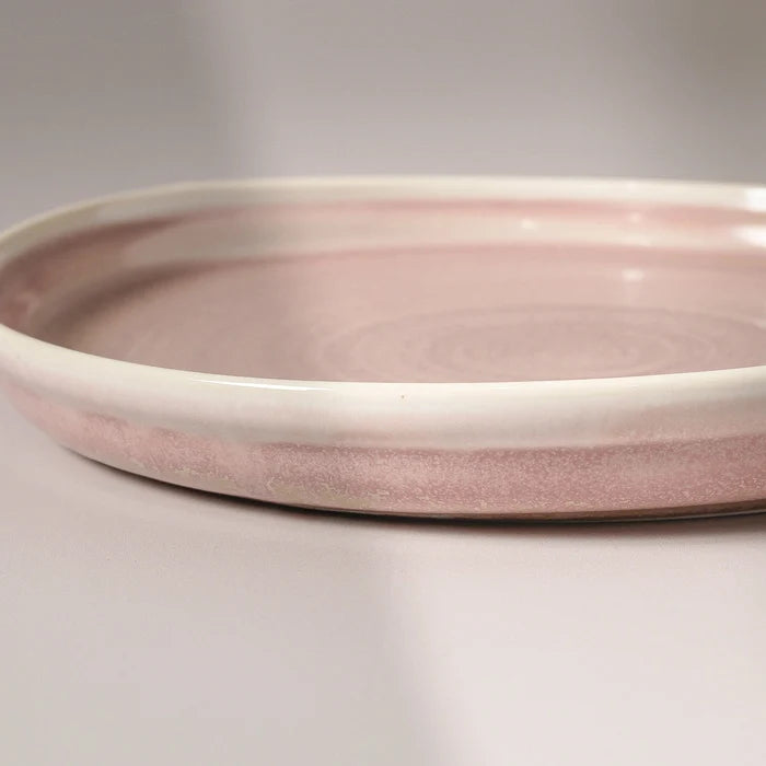 Suiki Dinner Plate - Dusty Pink - Few and Far - Dinnerware